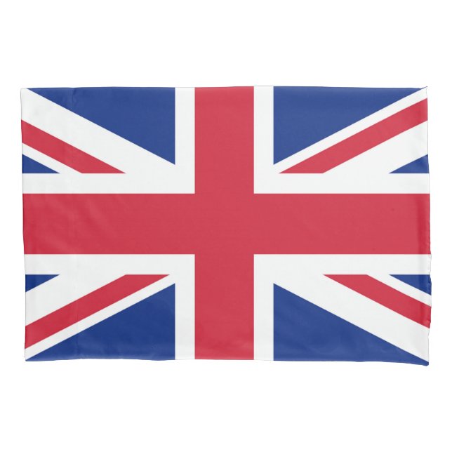 Union Jack Flag-Komponente Kissenbezug (Vorderseite)