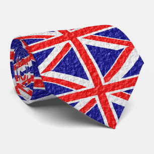 Union Jack Flag Krawatte