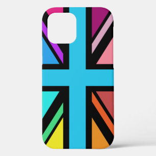 Union Jack/Flag mehrfarbig+Schwarz-Design Case-Mate iPhone Hülle