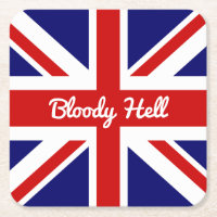 Union Jack Flag mit funny Zitat