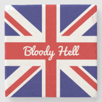 Union Jack Flag mit funny Zitat