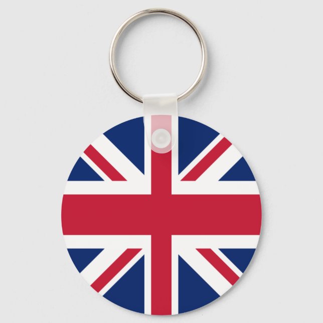Union Jack Flag Schlüsselanhänger (Vorderseite)