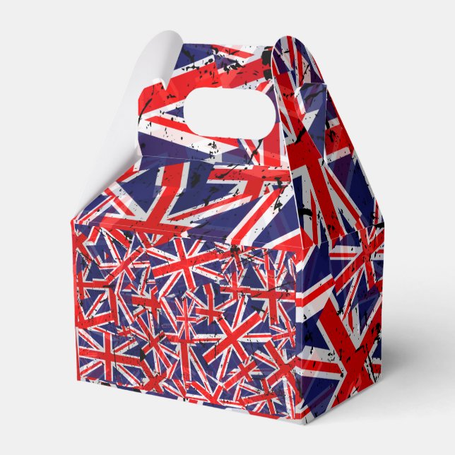 Union Jack Flag | UK Flag | British Flag |   Geschenkschachtel (Vorderseite)