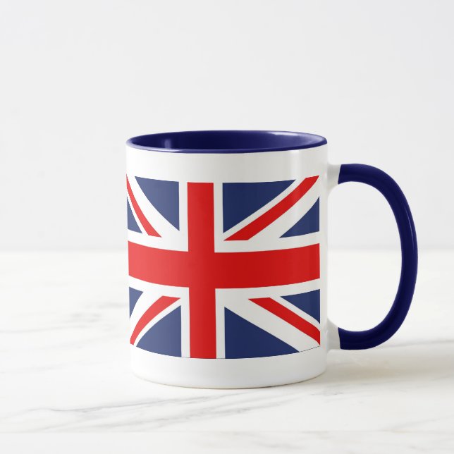 Union Jack Flag Vereinigtes Königreich Tasse (Rechts)