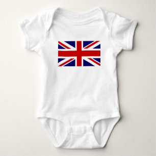Union Jack Flagge des Vereinigten Königreichs Baby Strampler