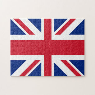 Union Jack - Flagge des Vereinigten Königreichs Puzzle