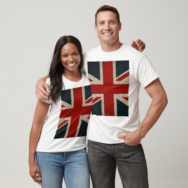 Union Jack Flaggen T-Shirt (Unisex)