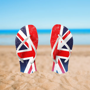 Union Jack Flip Flops