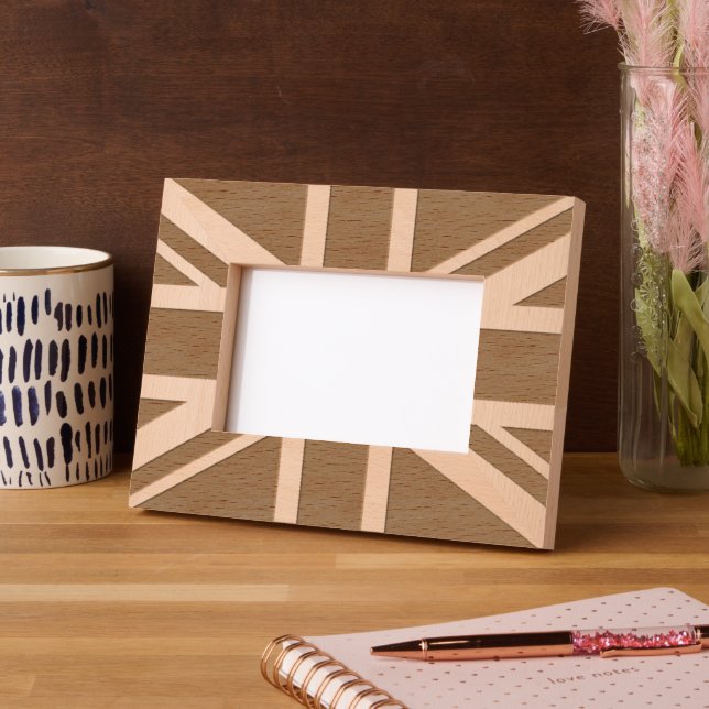 Union Jack Geätzte Rahmen (Links)