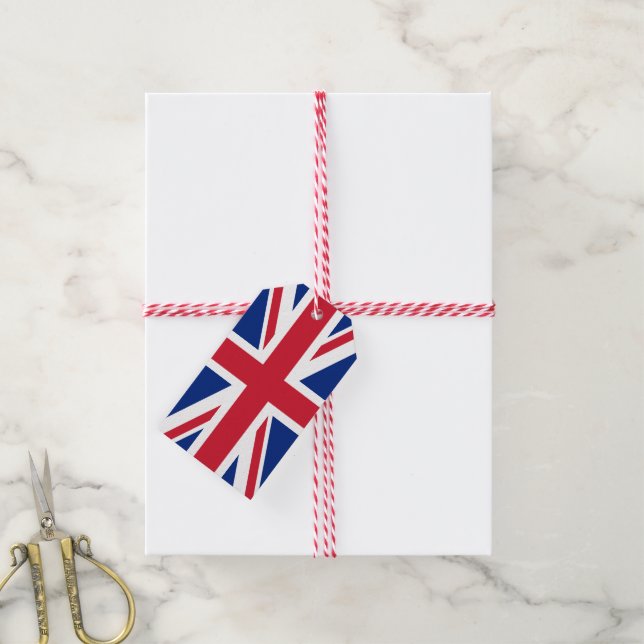 Union Jack Geschenkanhänger (Mit Garn)