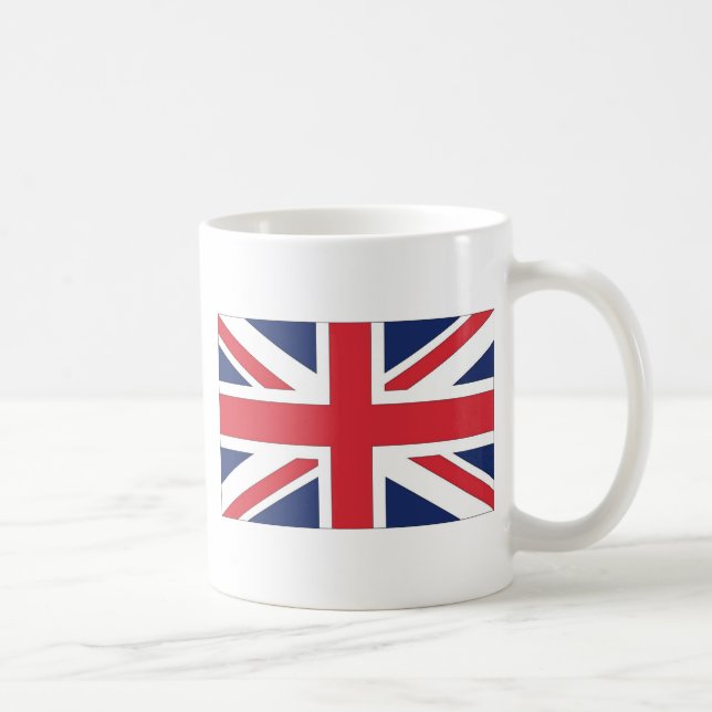 Union Jack, Gewerkschaft Flag von Großbritannien Kaffeetasse (Rechts)