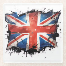Union Jack Glasuntersetzer