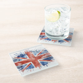 Union Jack Glasuntersetzer