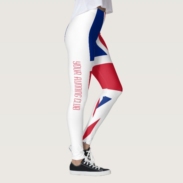 Union Jack Great Britain personalisieren Leggings (Rechts)