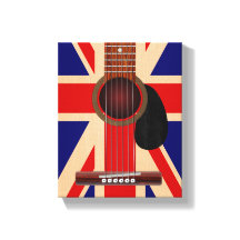 Union Jack Guitar