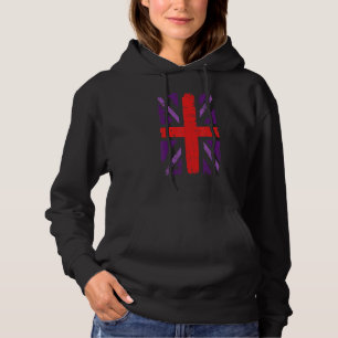Union Jack Idea Kids for United and Platinum Hoodie
