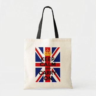 Union Jack Keep Calm and Carry On Tasche