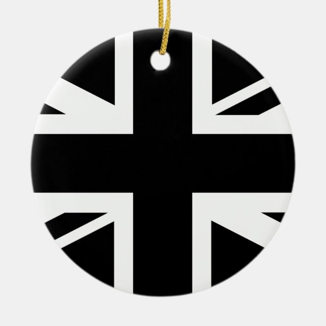 Union Jack Keramikornament (Vorne)
