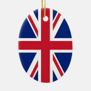 Union Jack Keramikornament