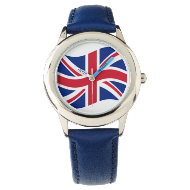Union Jack Kids Watch Armbanduhr (Vorderseite)