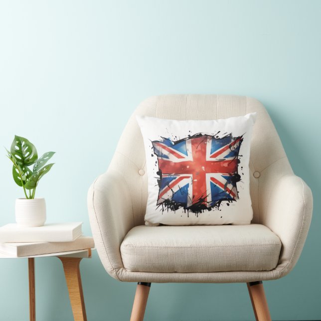 Union Jack Kissen (Stuhl )