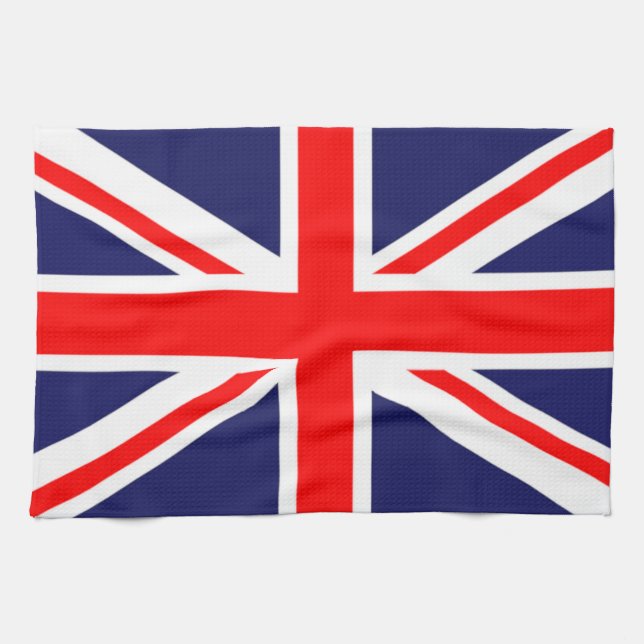 Union Jack Kittuch Geschirrtuch (Horizontal)