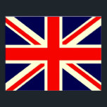 Union Jack Leinwand Poster<br><div class="desc">Union Jack Leinwand</div>