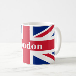 Union Jack London ~ Britische Flagge Kaffeetasse