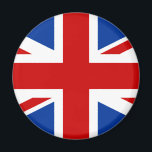 Union Jack Magnet<br><div class="desc">Die Union Jack oder Gewerkschaft Flag ist die Nationalflagge des Vereinigten Königreichs. Die Flagge der Union Jack hat auch in einigen anderen Commonwealth-Bereichen einen offiziellen oder halb offiziellen Status; so ist beispielsweise die Union Jack durch parlamentarische Entschließung eine offizielle Flagge in Kanada und dort als Königliche Gewerkschaft-Flagge bekannt. Außerdem wird...</div>