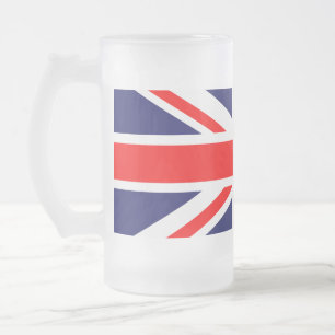 Union Jack Mattiert Beer Tasse