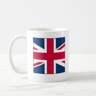 Union Jack Mug with Large Square Design  Kaffeetasse