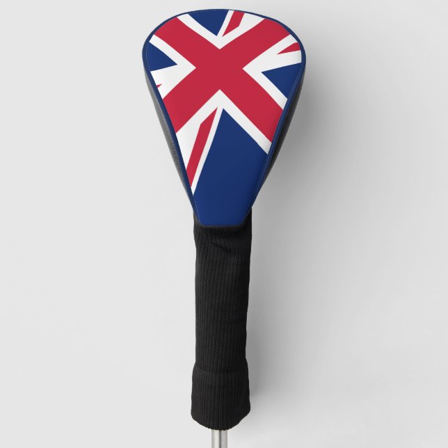Union Jack Muster Golf Headcover (Vorderseite)