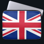 Union Jack National Flag Großbritannien Laptopschutzhülle<br><div class="desc">Die Gewerkschaft Flag, Königliche Gewerkschaft Flag oder Union Jack seit 1606 ist die Nationalflagge des Vereinigten Königreichs. Blaues Feld, auf dem das Kreuz des Heiligen Andreas mit dem Kreuz des Heiligen Patricks, über das gesamte Kreuz des Heiligen Georges fimbriert. Diese von der britischen Regierung geschaffene Arbeit ist öffentlich zugänglich. Dieses...</div>