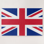 Union Jack National Flag Großbritannien Puzzle<br><div class="desc">Die Gewerkschaft Flag, Königliche Gewerkschaft Flag oder Union Jack seit 1606 ist die Nationalflagge des Vereinigten Königreichs. Blaues Feld, auf dem das Kreuz des Heiligen Andreas mit dem Kreuz des Heiligen Patricks, über das gesamte Kreuz des Heiligen Georges fimbriert. Diese von der britischen Regierung geschaffene Arbeit ist öffentlich zugänglich. Dieses...</div>