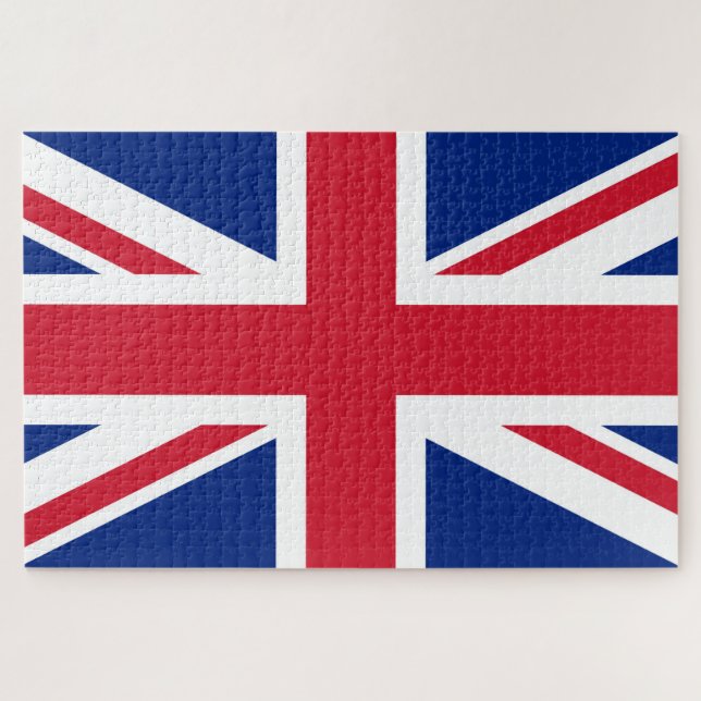 Union Jack National Flag Großbritannien Puzzle (Horizontal)