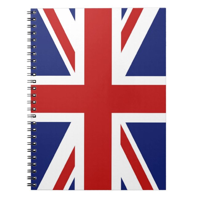 Union Jack Notizblock (Vorderseite)