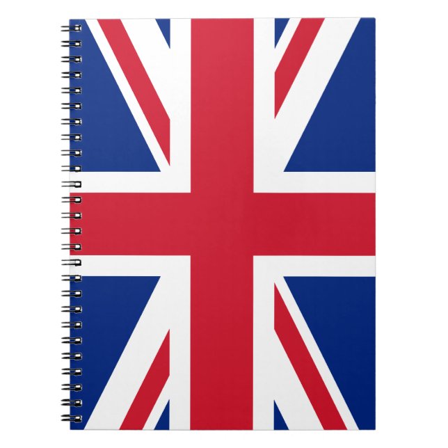 Union Jack Notizblock (Vorderseite)