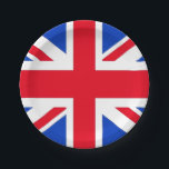 Union Jack Party Teller<br><div class="desc">Teller unter der Flagge des Vereinigten Königreichs</div>