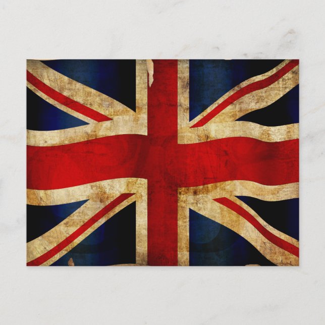 Union Jack Postcard Postkarte (Vorderseite)