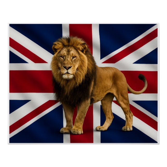 Union jack poster (Vorderseite)