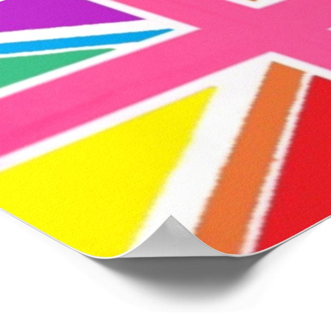Union Jack Poster (Ecke)