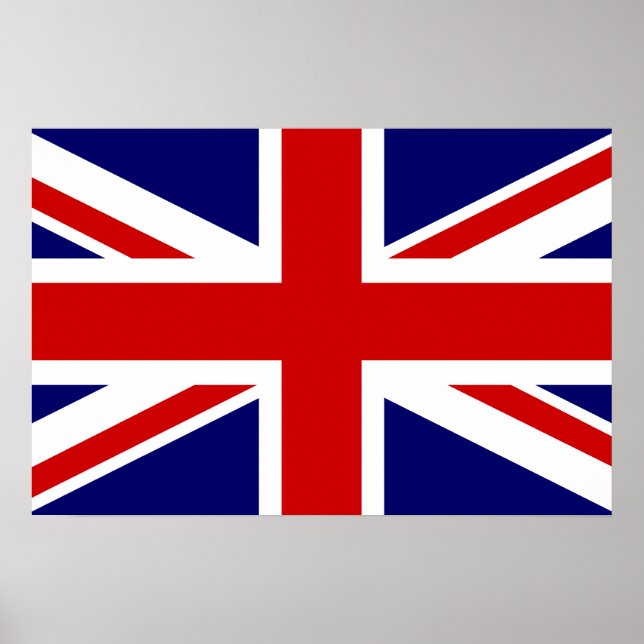 Union Jack Poster (Vorne)