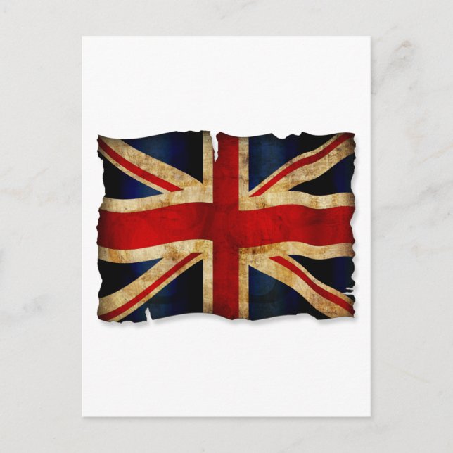 Union Jack Postkarte (Vorderseite)