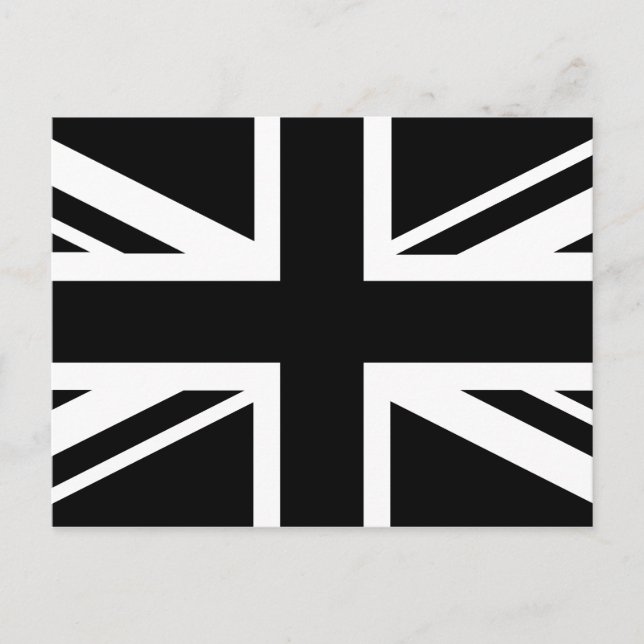 Union Jack Postkarte (Vorderseite)