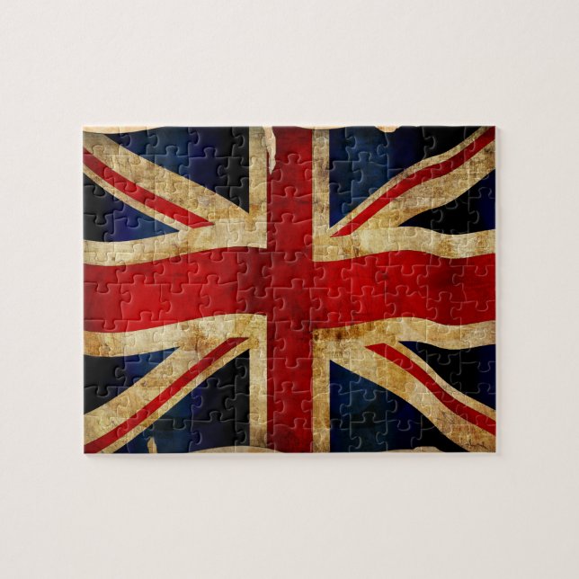 Union Jack Puzzle (Horizontal)