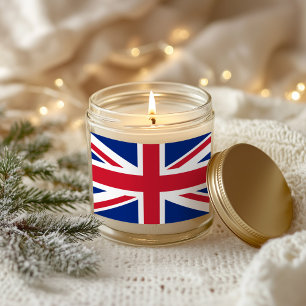 Union Jack Rechteckiger Aufkleber