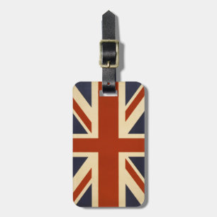 Union Jack Retro Gepäckanhänger