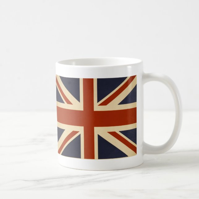 Union Jack Retro Tasse (Rechts)