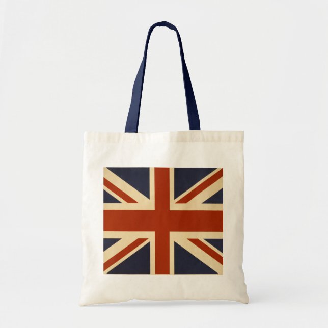 Union Jack Retro Tragetasche (Vorne)