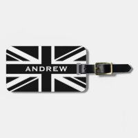 Union Jack ~ Schwarz und Weiß